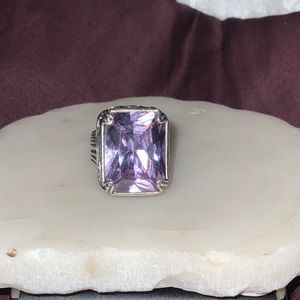 Silpada Sterling Silver ‘Lavender Fields’ Ring